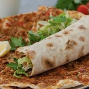 Menú Pizza turca
