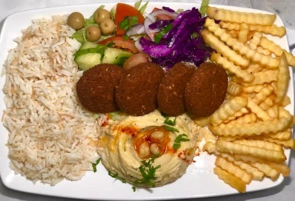 Plato Hummus