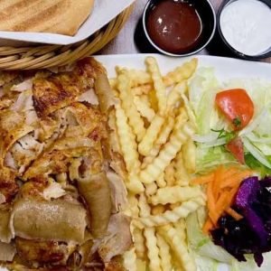 Plato Kebap Carne de Ternera con Patatas